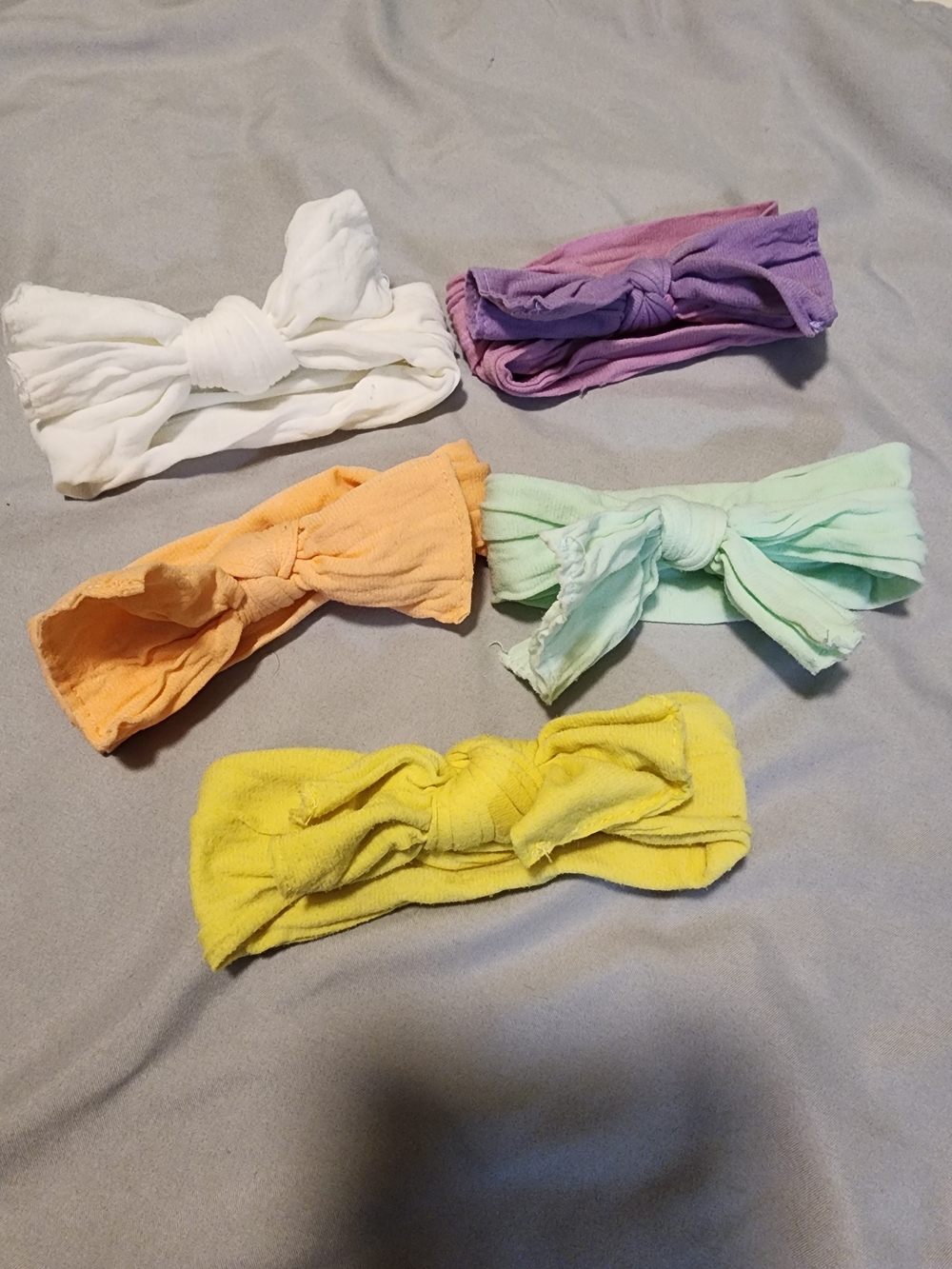 Kids Stretch Knot Headbands - Assorted Pastel & Bright Colors